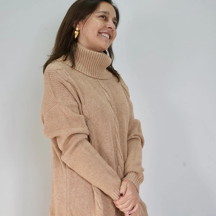 Sweater Claudia Camel 1