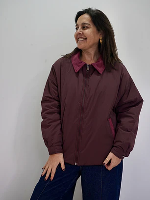 Chaqueta Loreto Burdeo