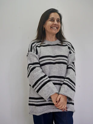 Sweater Canela Gris