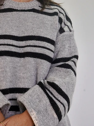 Sweater Canela Gris