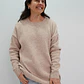Sweater Blanca Beige - Miniatura 1