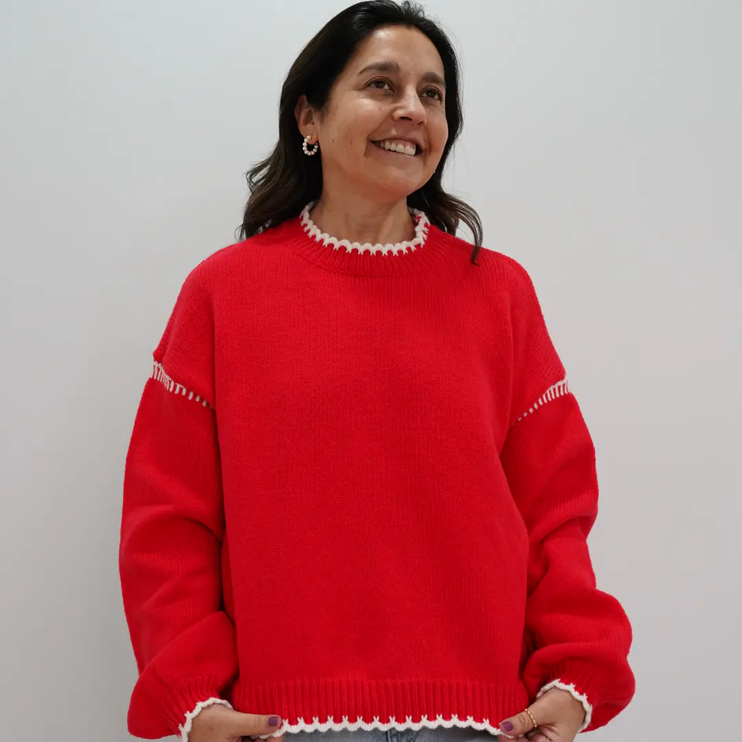 Sweater Dominga Rojo 1