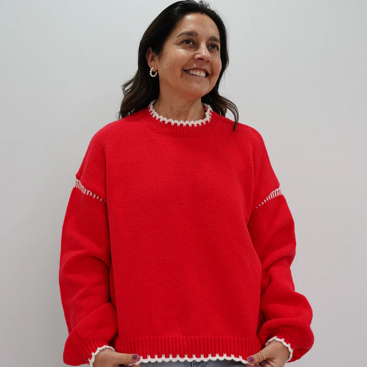Sweater Dominga Rojo 1