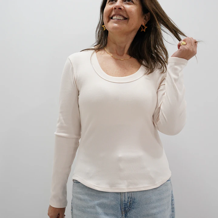 Polera Isidora Crudo 1