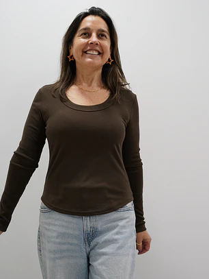 Polera Isidora Chocolate 