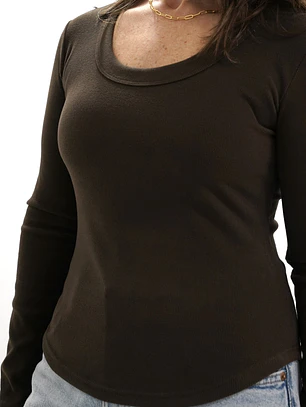Polera Isidora Chocolate 
