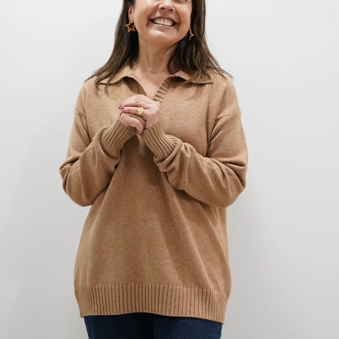 Sweater Begoña Camel 1