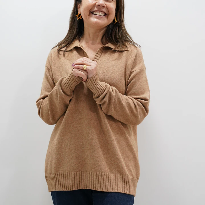 Sweater Begoña Camel 1