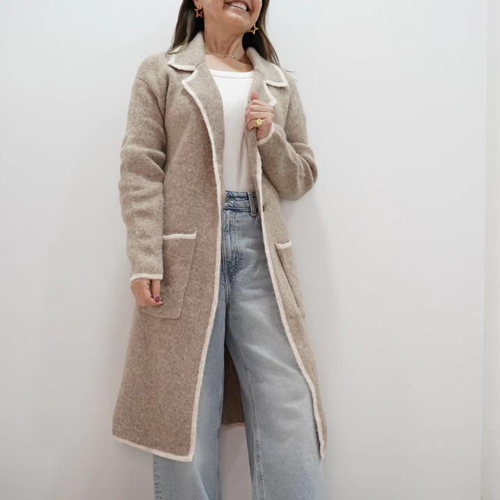 Chaqueta Soledad Taupe  1