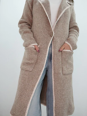 Chaqueta Soledad Taupe 