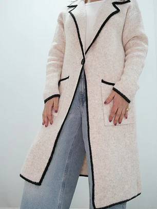 Chaqueta Soledad Crudo