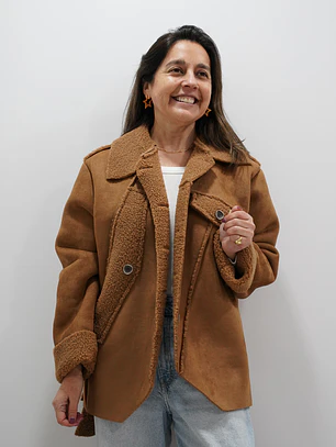 Chaqueta Marli Tostada