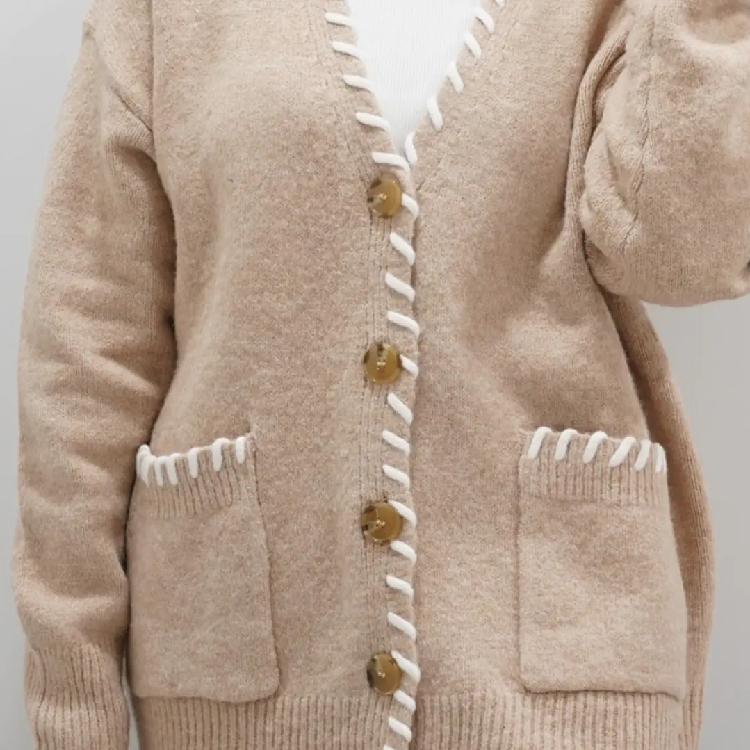 Cardigan Felisa Camel 2