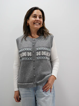 Chaleco Esperanza Gris
