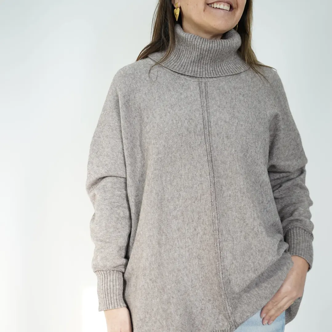 Sweater Alma Taupe 1