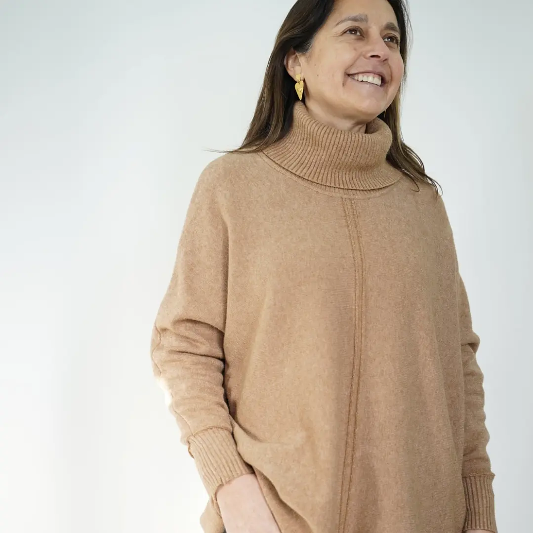 Sweater Alma Camel 1