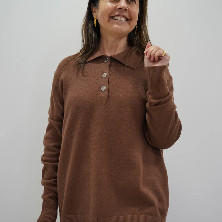 Sweater Amaya Chocolate 1