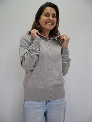 Chaleco Amalia Gris