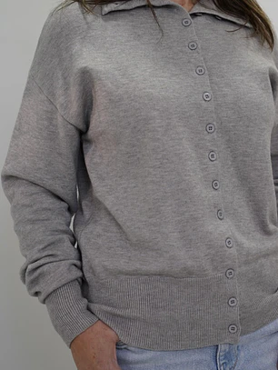 Chaleco Amalia Gris