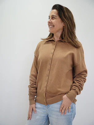 Chaleco Amalia Camel