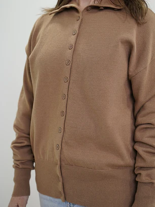 Chaleco Amalia Camel