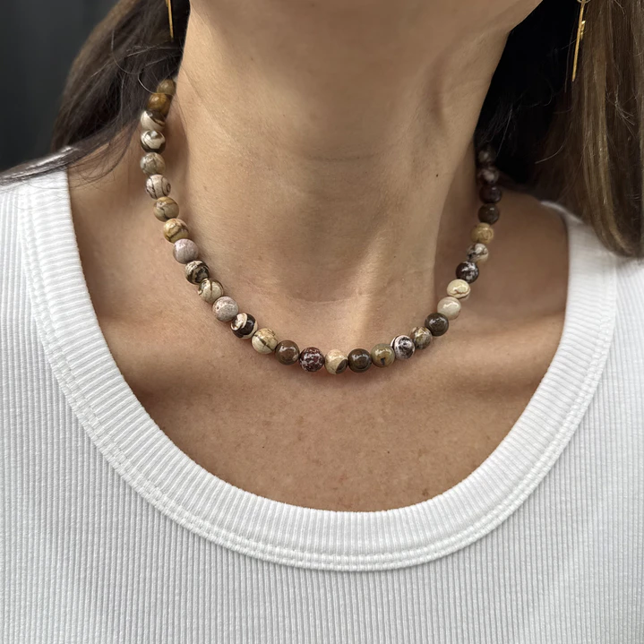 Collar Piedras Jade 1
