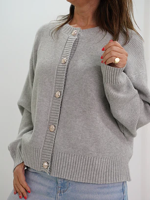 Chaleco Vicenta Gris
