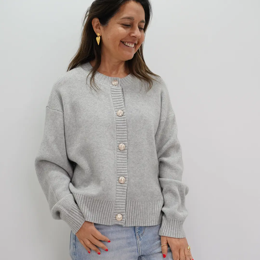Chaleco Vicenta Gris 3