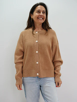 Chaleco Vicenta Camel