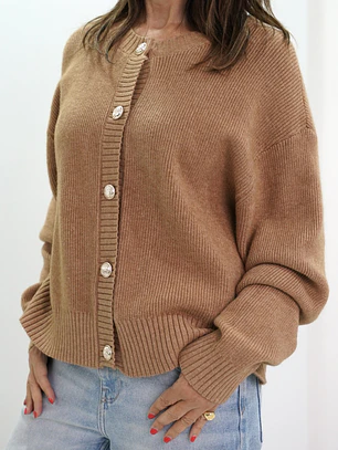 Chaleco Vicenta Camel