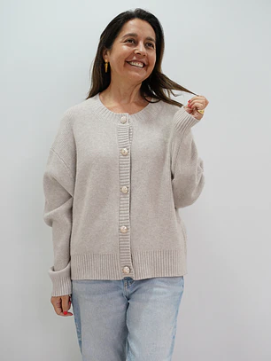 Chaleco Vicenta Beige