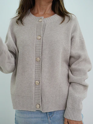 Chaleco Vicenta Beige