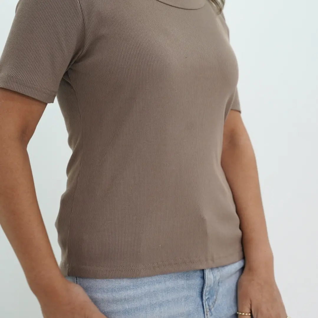 Polera Calo Camel 2