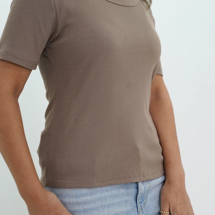 Polera Calo Camel 2