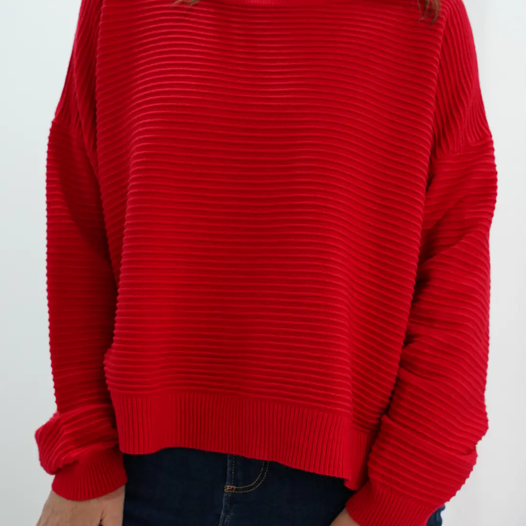 Sweater Roberta Rojo 2