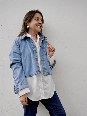Chaqueta Antonia Mezclilla
