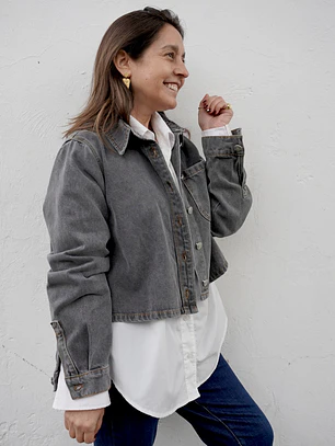 Chaqueta Antonia Mezclilla Marengo