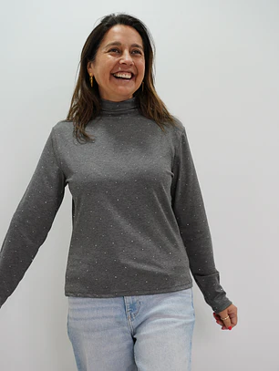 Polera Perla Gris