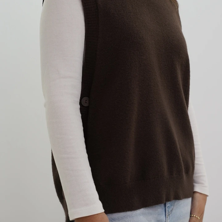 Sweater Gracia Chocolate  2
