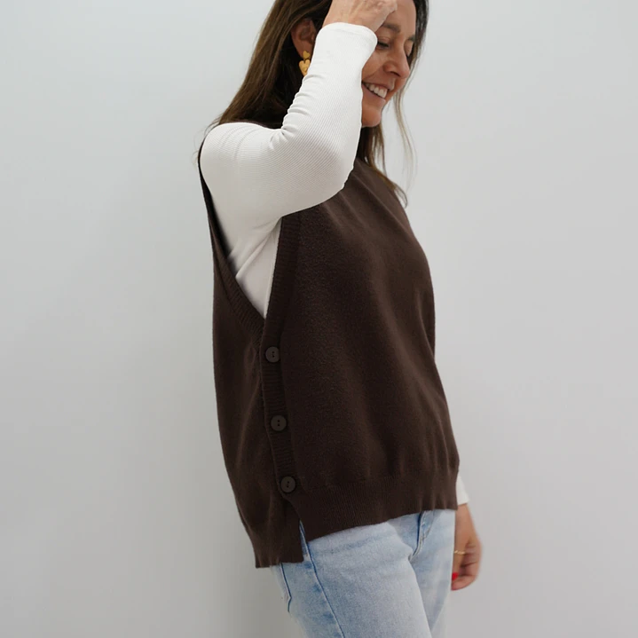 Sweater Gracia Chocolate  3