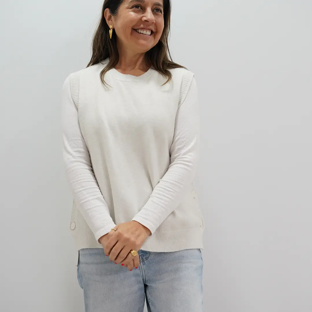 Sweater Gracia Crudo 1