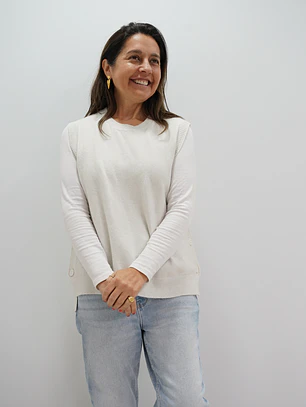 Sweater Gracia Crudo
