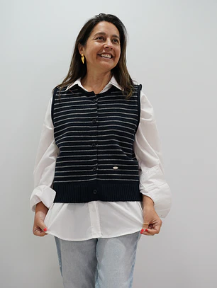 Chaleco Rebeca Azul