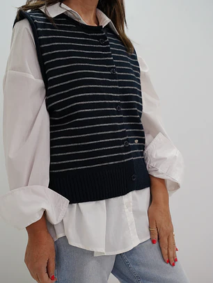 Chaleco Rebeca Azul