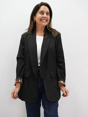 Blazer Estela Negro