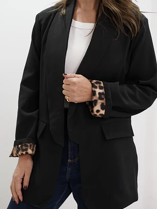 Blazer Estela Negro