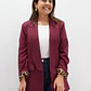 Blazer Estela Vino - Miniatura 1