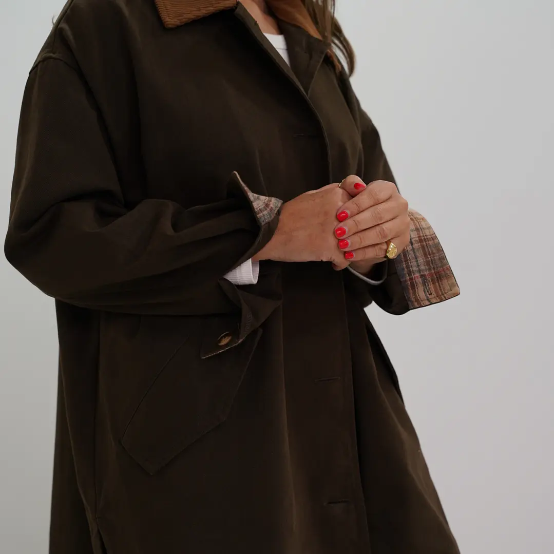 Chaqueta Amapola Chocolate  2