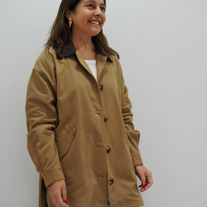 Chaqueta Amapola Camel 1