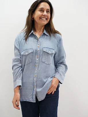 Blusa Cala Celeste